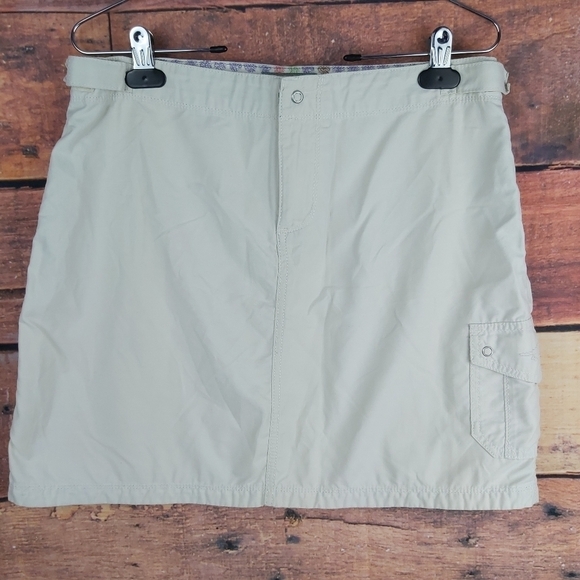 🍄3/50$🍄 Horny Toad coton blend ajustable waist skirt size 8 - Picture 2 of 7